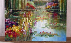 Examine Your Talent with Stunning Floral and Landscape Works of Art
