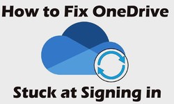 How to Fix OneDrive Stuck at Signing in