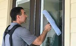 Spotless exterior with Premium Gutter Cleaning Services for window and gutter cleaning