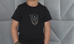 Effortlessly Stylish: Black Shirts Paired with Gold Chains