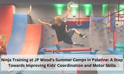 Ninja Training at JP Wood's Summer Camps in Palatine: A Step Towards Improving Kids' Coordination and Motor Skills