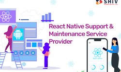 React Native Support & Maintenance Service Provider