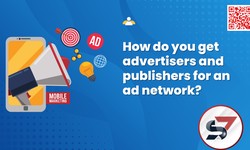 How do you get advertisers and publishers for an ad network?