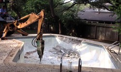 The Steps to Removing a Gunite Pool