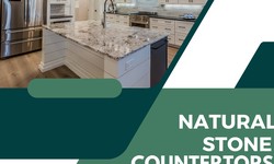 Natural stone countertops can give your kitchen a unique look.