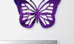 Glossy Butterfly Wall Art from 4artworks Will Add Elegance to Your Home