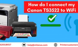 How do I connect my Canon TS3522 to WiFi?