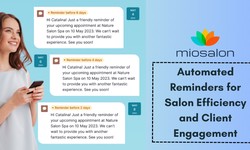 Enhancing spa Efficiency and customer Engagement with Automated Reminders in Miosalon