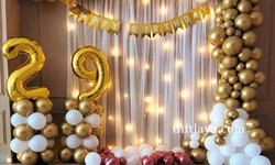 Unique Birthday Decoration at Home