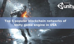 Top 5 popular blockchain networks of Unity game engine in USA