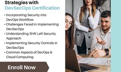 Learn to Implement Strategies with Certified DevSecOps Engineer Certification