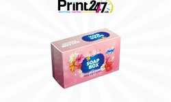Print247's Custom Soap Packaging - Elevating Your Brand with Wholesale Soap Boxes
