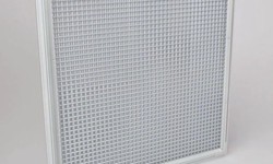 High Temperature resistance Metal Mesh Panel Pre Air Filter for HVAC