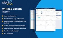 How to switch menu styles in ClientX WHMCS Client Area ...
