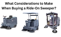 What Considerations to Make When Buying a Ride-On Sweeper?