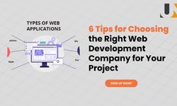 6 Tips for Choosing the Right Web Development Company for Your Project