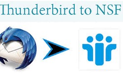 Export Thunderbird MBOX to NSF without installing Thunderbird