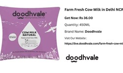 Buy Farm Fresh Cow Milk Online Delivery In Delhi NCR With In Few Minutes At Your Doorstep.
