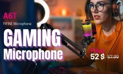 Unveiling the Power of the FIFINE Gaming RGB USB Microphone A6T