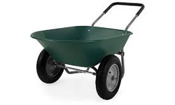 What type of wheelbarrow is best for mixing concrete?