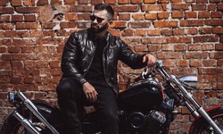 Unleash the Road: Harley-Davidson Men's Arterial Leather Riding Jacket