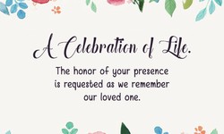 Crafting Heartfelt Celebration of Life Invitations: A Guide to Honoring Memories