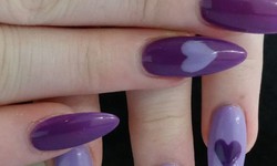 Purple Nails For A Gorgeous Manicure