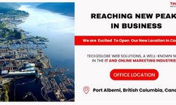Tech2Globe Web Solutions Diversifies its Reach with a New Branch in Port Alberni, Canada