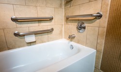 Enhancing Bathroom Safety with Tub Rails/Grab Bars: Available at Komfort Health