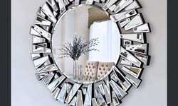 Elevate Your Home Decor with a Bevelled Edge Round Wall Mirror: Ideas from Decorguru.us