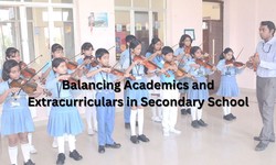 Balancing Academics and Extracurriculars in Secondary School