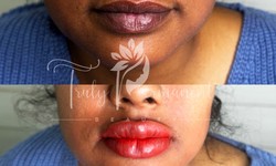 What is the difference between lip blushing and lip tattoos?