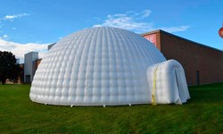 What Safety Measures Should Be Considered When Using Inflatable Domes for Events?