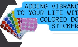 Connect the Dots: Adding Vibrance to Your Life with Colored Dot Stickers