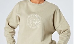 Embrace Cozy Comfort with the TWILL Active Essentials Oversized Crewneck Sweatshirt in Stone