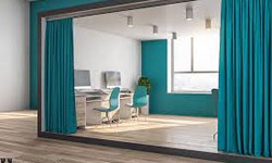 Office Curtain Dubai: Enhancing Workspace Aesthetics and Functionality