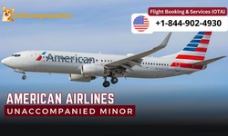 What is American Airlines policy for unaccompanied minors?