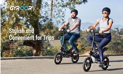 Navigating Urban Landscapes with the Gyroor C3 Mini Folding Electric Bike