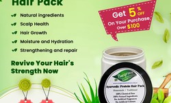 Natural Radiance from Within: Transform Your Hair with Ayurvedic Protein Hair Pack
