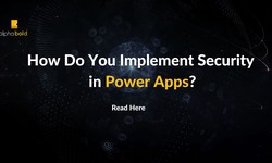 How do you implement security in Power Apps?