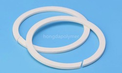 Teflon tubes used for corrosive fluids in the chemical industry.