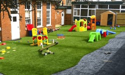 Transform Your Playground with Artificial Grass A Low-Maintenance, Kid-Friendly Solution