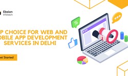 Top Choice for Web and Mobile App Development Services in Delhi
