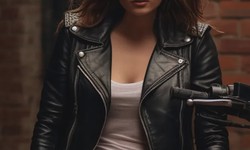 Real leather jacket