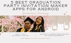 5 best graduation party invitation maker apps for Android