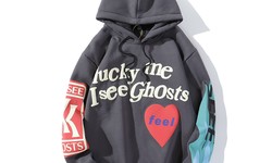 Lucky Me I See Ghosts Hoodie is high fashion brand