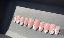 how to make press on nails look acrylic?