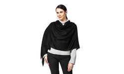 Elevate Your Style with a Luxurious Black Cashmere Scarf