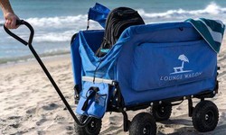 Stock Your Camping Gear Right with the Beach Wagon with Big Wheels