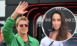 Brad Pitt showed off his new lover to the public for the first time